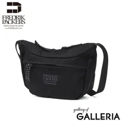 フレドリックパッカーズ ショルダーバッグ レディース メンズ ブランド FREDRIK PACKERS バッグ ショルダー 斜めがけ 小さめ ラウンド ナイロン 軽量 軽い シンプル A5 3L 500D ARC FP50-SH30 BLACK