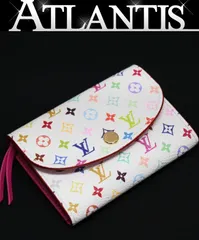 極美品 ルイヴィトン LOUIS VUITTON ポルトモネ・ロザリ コインケース カードケース ミニ財布 モノグラムマルチカラー M13399 RFID 【73948】