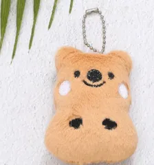 バッグのワンポイントにぴったりな、くまデザイン