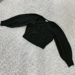 UNIQLO コラボ Mame Kurogouchi（マメ クロゴウチ） 3Dボリュームスリーブセーター レディースLサイズ