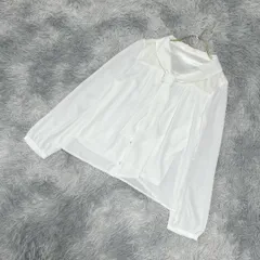 【LODISPOTTO ロディスポット】シフォンブラウス 襟リボン (M) エレガント 上品のサムネイル