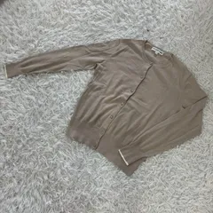 UNIQLO INES DE LA FRESSANGE ユニクロ × イネス・ド・ラ・フレサンジュ ユニクロ イネス カシミヤコットン ニットカーディガン レディースLサイズ