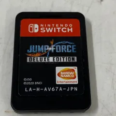 08w15919【動作確認済み】Nintendo Switch ゲームソフトのみ「JUMP FORCE DELUXE EDITION（ジャンプフォースデラックスエディション）」ニンテンドースイッチ【中古品】