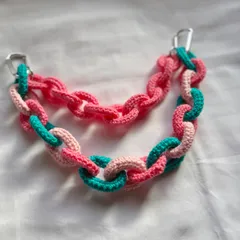 ウォレットチェーン  編み物