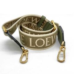LOEWE ジャカード ショルダーストラップ 肩紐 緑 - メルカリ
