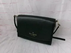 【中古】kate spade NEW YORK ｹｲﾄｽﾍﾟｰﾄﾞﾆｭｰﾖｰｸ ﾏﾃﾞｨｿﾝﾌﾗｯﾌﾟｺﾝﾊﾞｰﾁﾌﾞﾙｸﾛｽﾎﾞﾃﾞｨ ﾌﾞﾗｯｸ  991896587