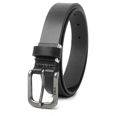 【新品】 ベルト 30mm 117cm シンプル 牛床革 レザー プレーン ニッケルフリー 1