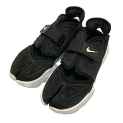 美品 NIKE ナイキ WMNS AQUA RIFT スニーカー CW7164-001 サイズ24cm ブラック×ホワイト レディース 古着 中古 USED