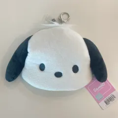 (新品) サンリオ 正規品 ポチャッコ リールパス ポーチ キーホルダー カードウォレット