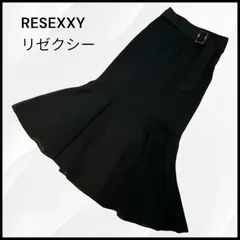 極美品♡RESEXXY/リゼクシー シアーマーメイドスカート(ブラックタイトスカート)