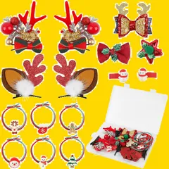 ヘアピン ヘアクリップ 髪飾り 8点セット ヘアアクセサリー コスプレ ヘアアクセ コスチューム 仮装 ハロウィン 子供大人兼用 可愛い FINGOOO (ハロウィンA)