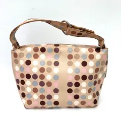【LeSportsac】レスポートサック ポーチ ベージュ ドット柄 小物入れ ★