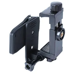 EXDUCT スマホホルダー スマホ ウェアラブルカメラ クリップ マウント 車 ホルダー 回転 ハンズフリー [ブラッククリップ]のサムネイル