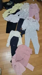 女の子服セット（トップス/ボトムス/ONE PIECE） 16個 まとめ 120