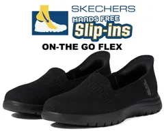 スケッチャーズ スリップインズ オンザゴー フレックス カメリア SKECHERS ON-THE-GO FLEX SLIP-INS BLACK 138181-bbk スリッポン オンザゴー