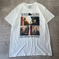O-172 Home Alone ホームアローン 00s グラフィックプリントTシャツ ホワイト サイズL
