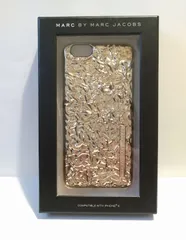【新品/アイフォンケース】マーク バイ マーク ジェイコブス　iPhone６ケース  メタリックゴールドのサムネイル