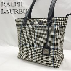 Ralph Laurenラルフローレン ショルダーバッグ 千鳥格子 美品 毛 