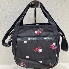 546　LeSportsac　レスポートサック　2way　ショルダーバッグ　ハンドバッグ　スモールジェニー　チェシャー　CHESHIRE　グレー　ドット　水玉　花柄　フラワー　レディース　シンプル　きれいめ　上品　カジュアル　小さめ　ミニ