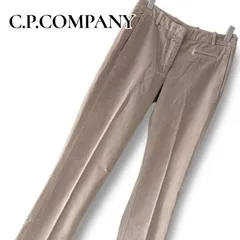 C.P.COMPANY シーピーカンパニー ベージュ メンズ パンツ ワークパンツ カーゴパンツ チノパン シンプル コーデュロイ ストレート 【サイズ38】Sサイズ相当 0001184OCのサムネイル