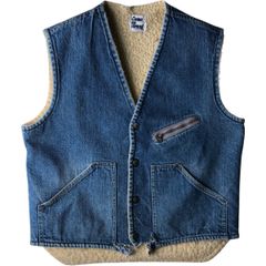 Lee Storm Rider レザーボアベスト USA製 vintage - メルカリ