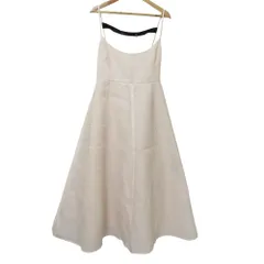 美品 クリーニング済 22SS CELFORD セルフォード ジャガードジャンパードレス キャミソール ワンピース 36 ピンク レディース 古着 中古 USED