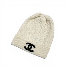 CHANEL アイボリー ニット帽 24A カシミヤ - メルカリ