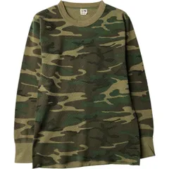 古着 80年代~ MOOSE JAW ウッドランドカモ サーマルロングTシャツ メンズXL相当 ヴィンテージ/eaa621708