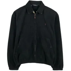 古着 90年代 ラルフローレン Ralph Lauren POLO by Ralph Lauren スイングトップタイプ フリースジャケット USA製 メンズM相当/eaa618741