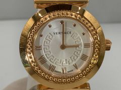 VERSACE ヴェルサーチ 腕時計 ヴァニティP5Q オレンジ メデューサ 