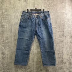 [T-505]EDWIN 에드윈 데님 팬츠 W40 큰 사이즈 인터내셔널 베이직 청바지 맨즈 데님 스트레이트 데님 맨즈 팬츠 블루