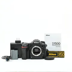 難有品・ジャンク品＞ Nikon D500 ボディ｜シャッター26万回超・耐久