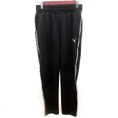 プーマ PUMA ジャージ パンツ S 黒 ブラック /RT