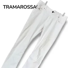 TRAMAROSSA  トラマロッサ ホワイト メンズ パンツ チノパン ホワイトデニム ストレート カジュアル【サイズ34】XLサイズ相当 0001188OCのサムネイル
