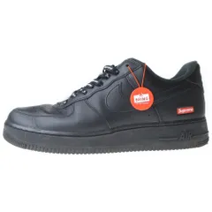 NIKE (ナイキ) ×SUPREME AIR FORCE 1 LOW シュプリーム エアフォース 1 ローカットスニーカー ブラック US10/28cm CU9225-001