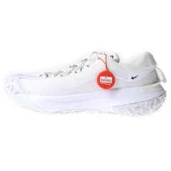 NIKE (ナイキ) ×ACG MOUNTAIN FLY 2 LOW コムデギャルソン オムプリュス マウンテンフライ2 ローカットスニーカー ホワイト US8/26cm FZ3311-100