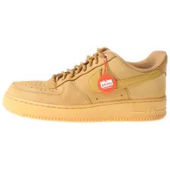 NIKE (ナイキ) AIR FORCE 1 '07 WB FLAX WHEAT-GUM エアフォース1 フラックス ウィート ローカットスニーカー ブラウン US9.5/27.5cm CJ9179-200