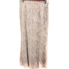 スナイデル SNIDEL スカート タイト マキシ 総柄 1 ベージュ /RT