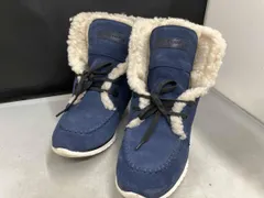 COLE HAAN/ZEROGRAND/ムートンブーツ/7B(24cm)/ブルーカラー/コールハーン/ハイカット/W01319/WATERPROOF