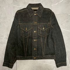 CELINE ヴィンテージ デニムジャケット トリオンフボタン ロゴスタッズ