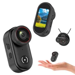 【新品】4K Vlogカメラ ウェアラブルカメラ アクション 小型ビデオカメラ ボディカメラ 自転車に取り付け可能 豊富なアクセサリー 広角レンズ USB接続可能 OTG機能スマホでデータ確認 Vlog/旅行/アウトドア/スポーツ 記録用 携 96e5986b