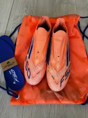 アディダス F50 オレンジ サッカーシューズ + バッグ インソール 270