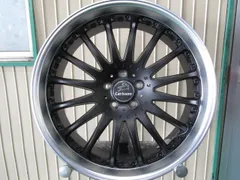 ☆希少☆廃盤カールソン21インチ☆タイヤ付☆pcd120☆9J10J 深リム Carlsson 1/5 Evo Dark Series 21インチアルミ＆タイヤセット
