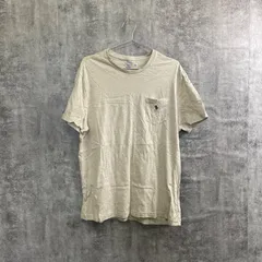 【T-509】POLO RALPH LAUREN ポロラルフローレン 半袖Tシャツ XL ベージュ ポケットTシャツ ワンポイントロゴ 刺繍ロゴ メンズTシャツ クラシックフィット