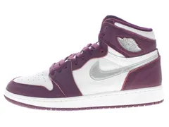 【US4Y】 AIR JORDAN 1 RETRO HIGH OG GS BORDEAUX 575441-611 【新古品】
