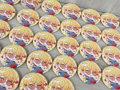 【32個セット】SENRA LIVE TOUR 2024 -MARCEL- 缶バッジくじ景品 センラ(浦島坂田船)/SD/背景：ハート 缶バッジ 