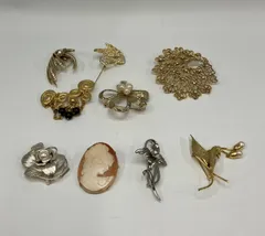 ブローチ まとめ売り／9点