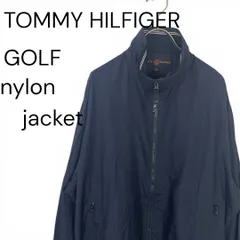 t2247 海外古着 ヴィンテージ トミーヒルフィガー フルジップ ウィンドブレーカー ナイロンパーカー　スイングトップブルゾン