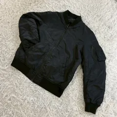 UNIQLO MA-1ブルゾン 311-419963 2019年製 ミリタリー 中綿ジャケット メンズLサイズ