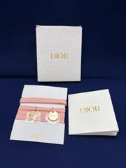 Christian Dior クリスチャンディオール ノベルティ チャーム付きリボン